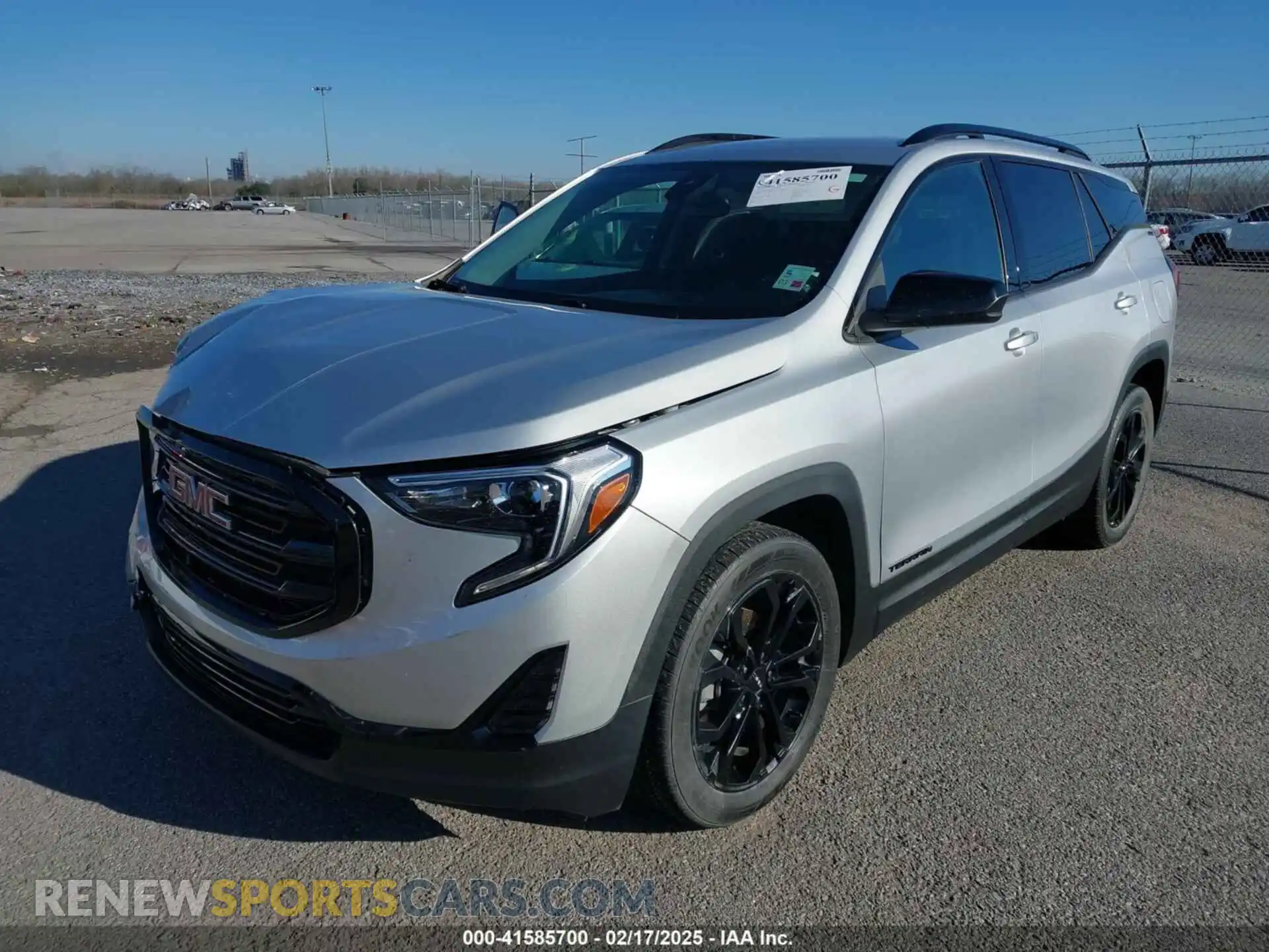 2 Photograph of a damaged car 3GKALMEVXLL307890 GMC TERRAIN 2020