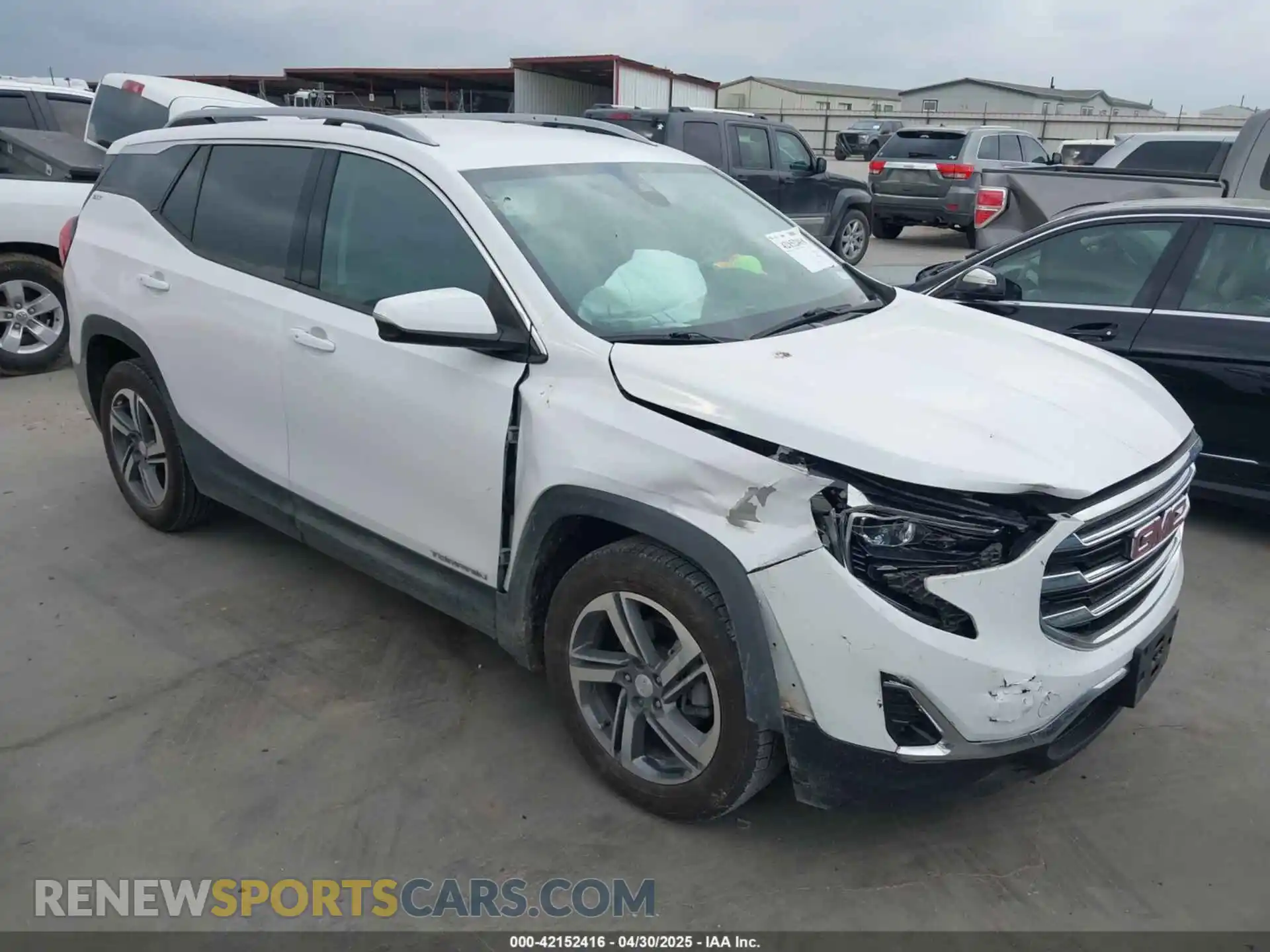 1 Photograph of a damaged car 3GKALPEV1LL312607 GMC TERRAIN 2020