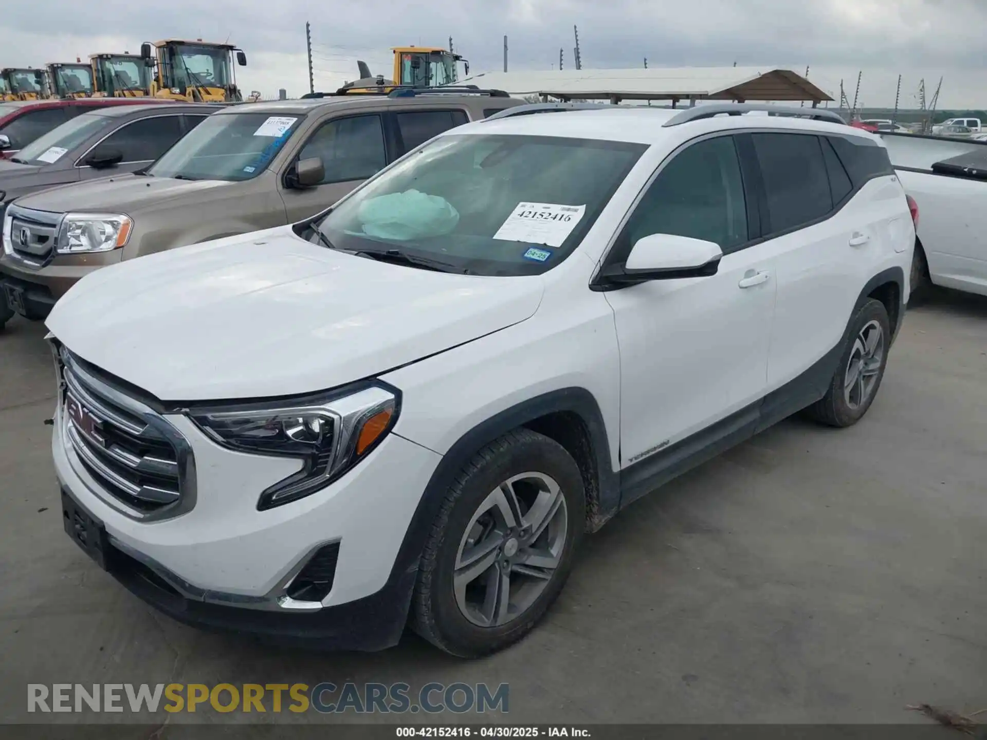 2 Photograph of a damaged car 3GKALPEV1LL312607 GMC TERRAIN 2020