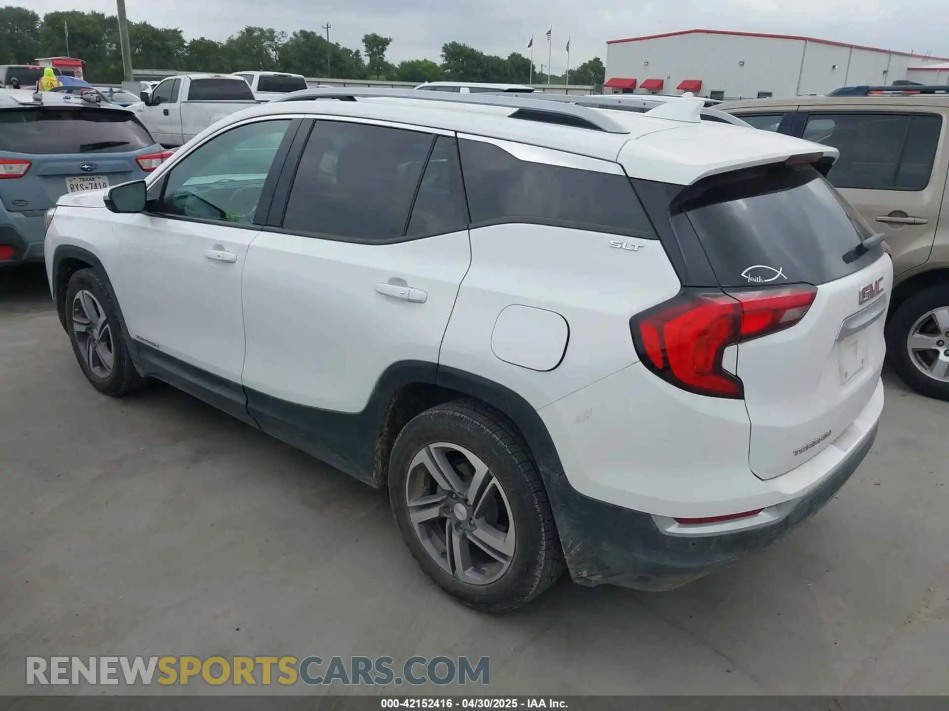 3 Photograph of a damaged car 3GKALPEV1LL312607 GMC TERRAIN 2020