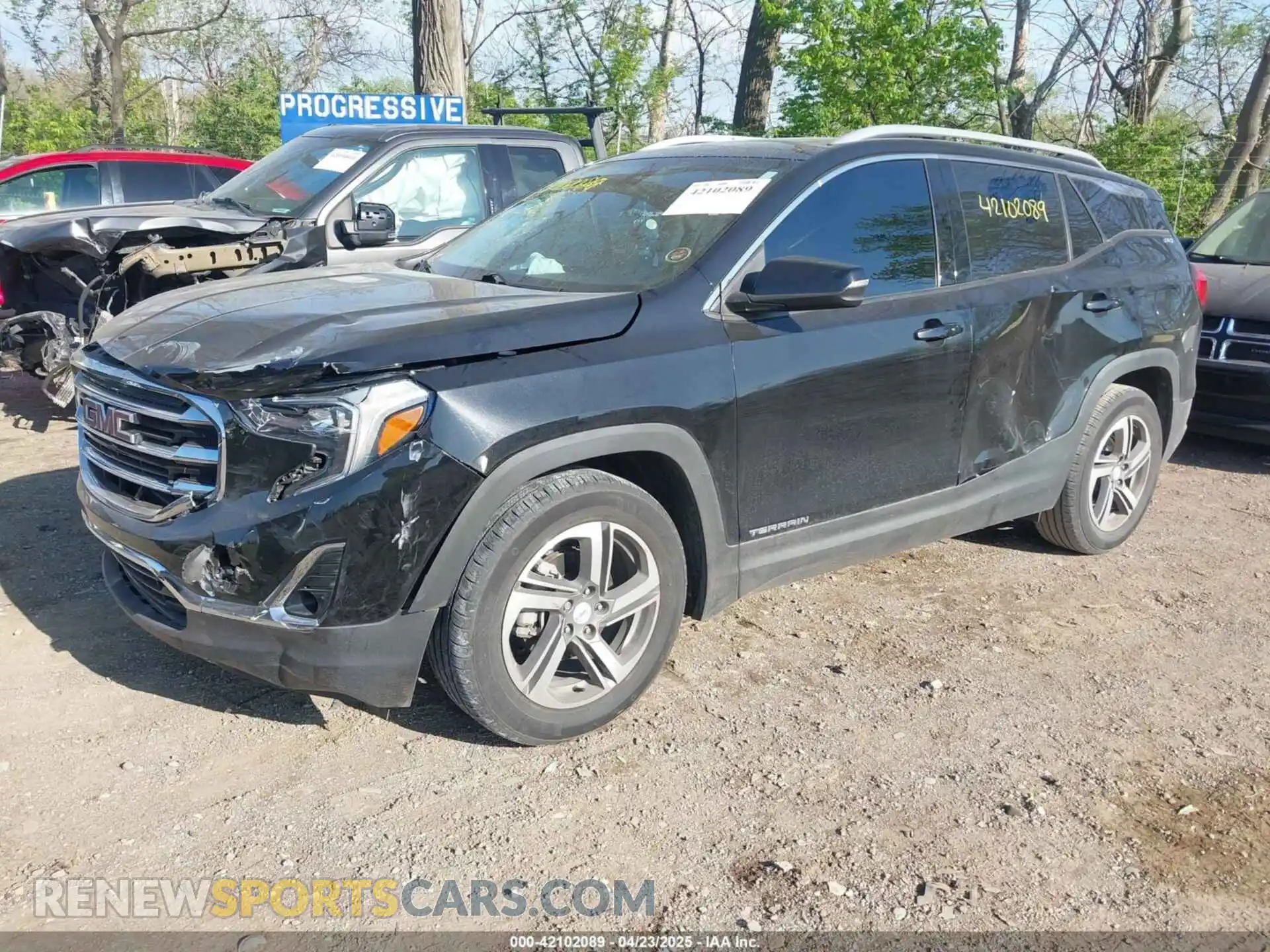 2 Photograph of a damaged car 3GKALPEV1LL343386 GMC TERRAIN 2020