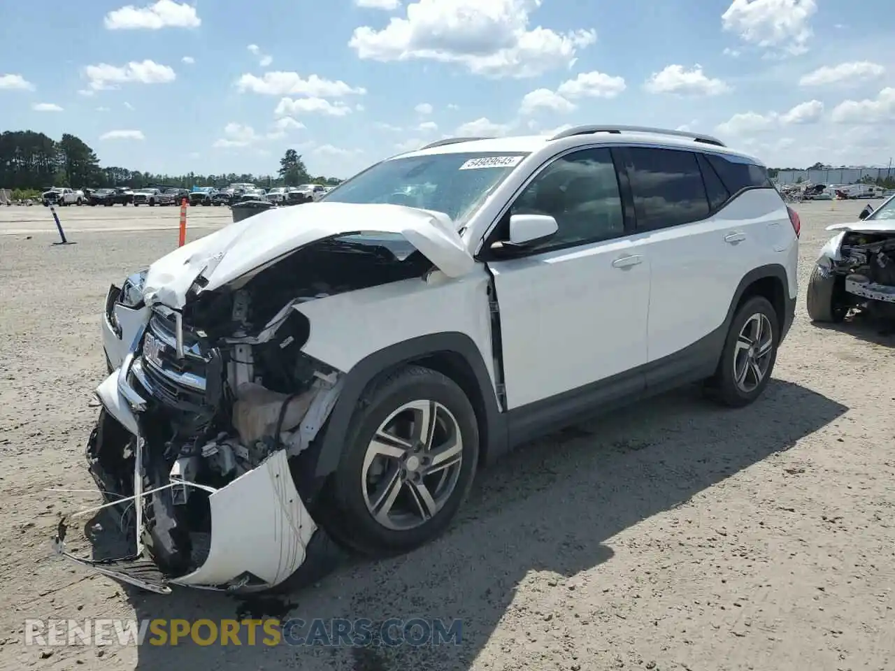 1 Photograph of a damaged car 3GKALPEV2LL243829 GMC TERRAIN 2020