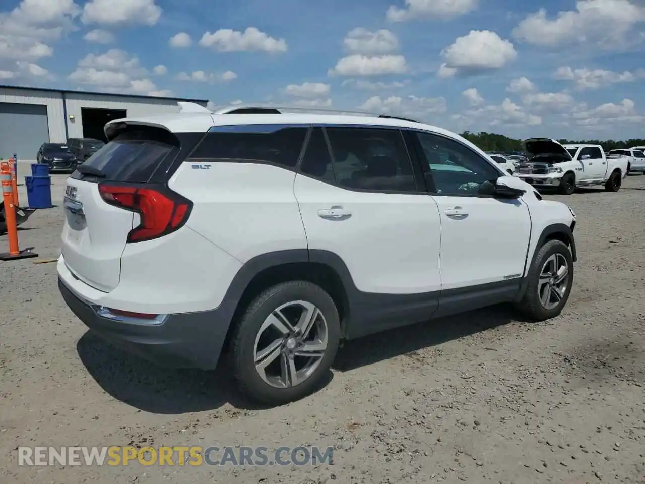 3 Photograph of a damaged car 3GKALPEV2LL243829 GMC TERRAIN 2020
