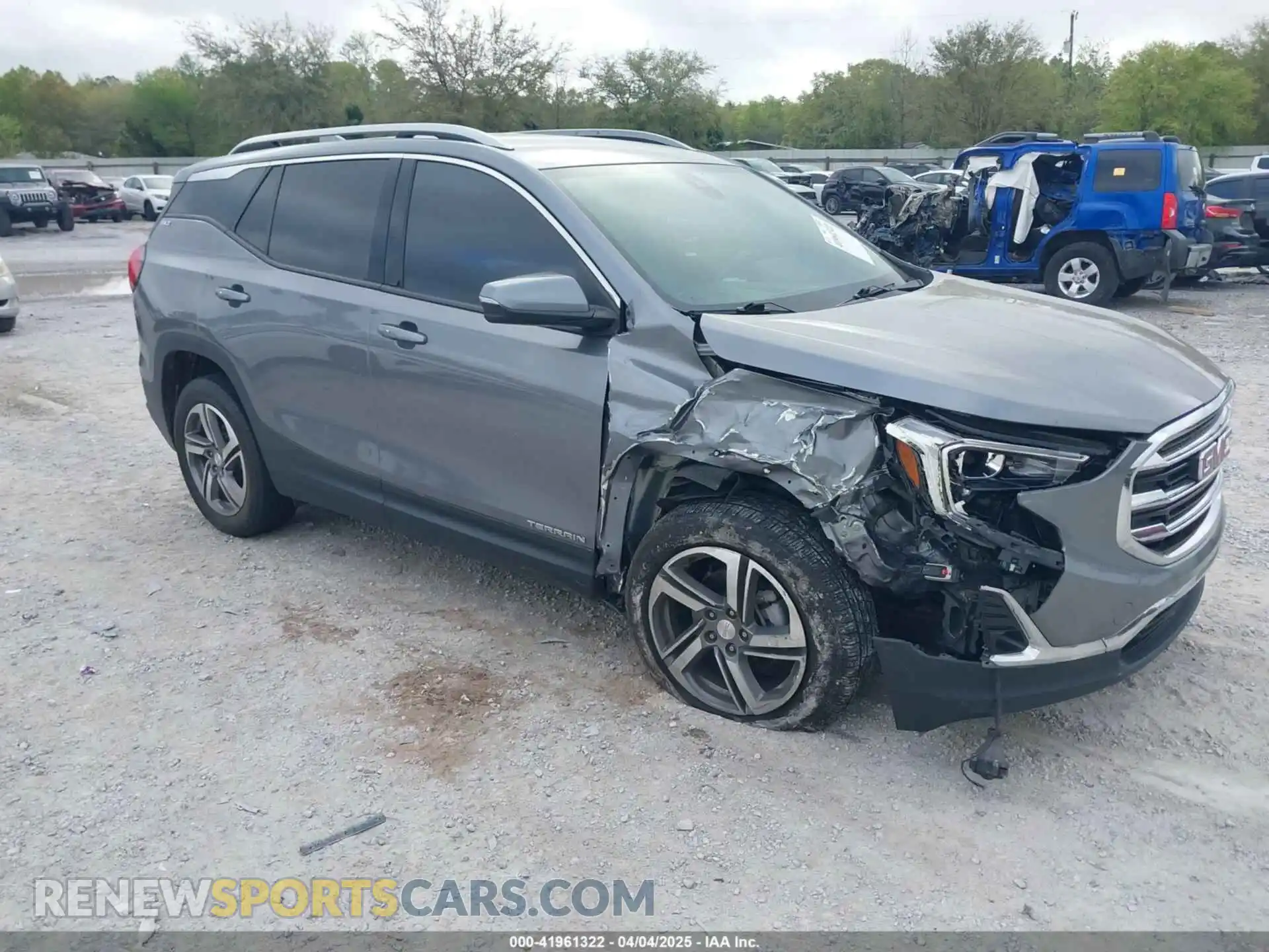 1 Photograph of a damaged car 3GKALPEV3LL237120 GMC TERRAIN 2020