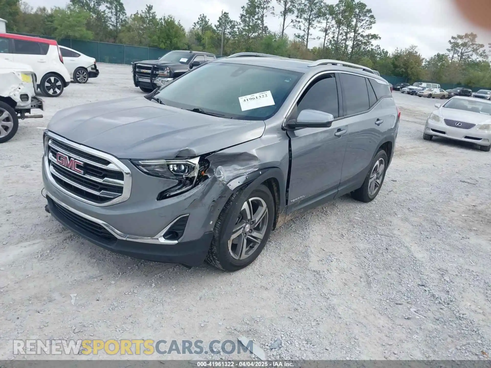 2 Photograph of a damaged car 3GKALPEV3LL237120 GMC TERRAIN 2020