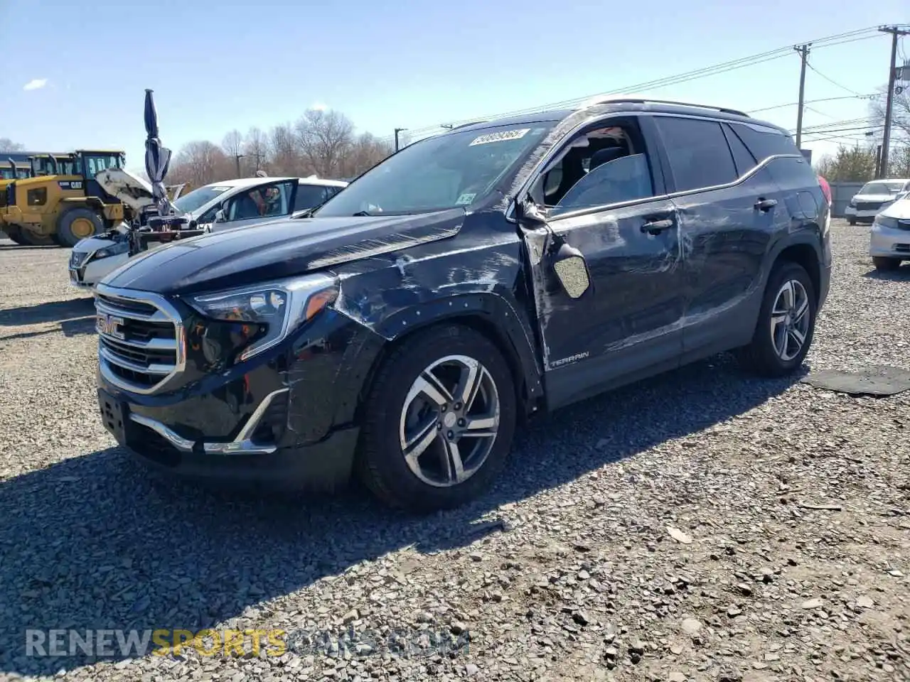 1 Photograph of a damaged car 3GKALPEV4LL182337 GMC TERRAIN 2020