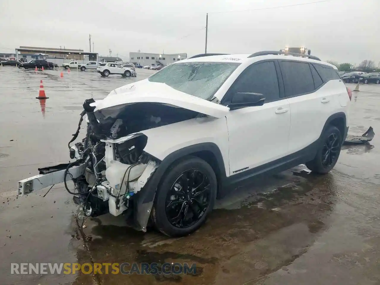 1 Photograph of a damaged car 3GKALPEV6LL341276 GMC TERRAIN 2020