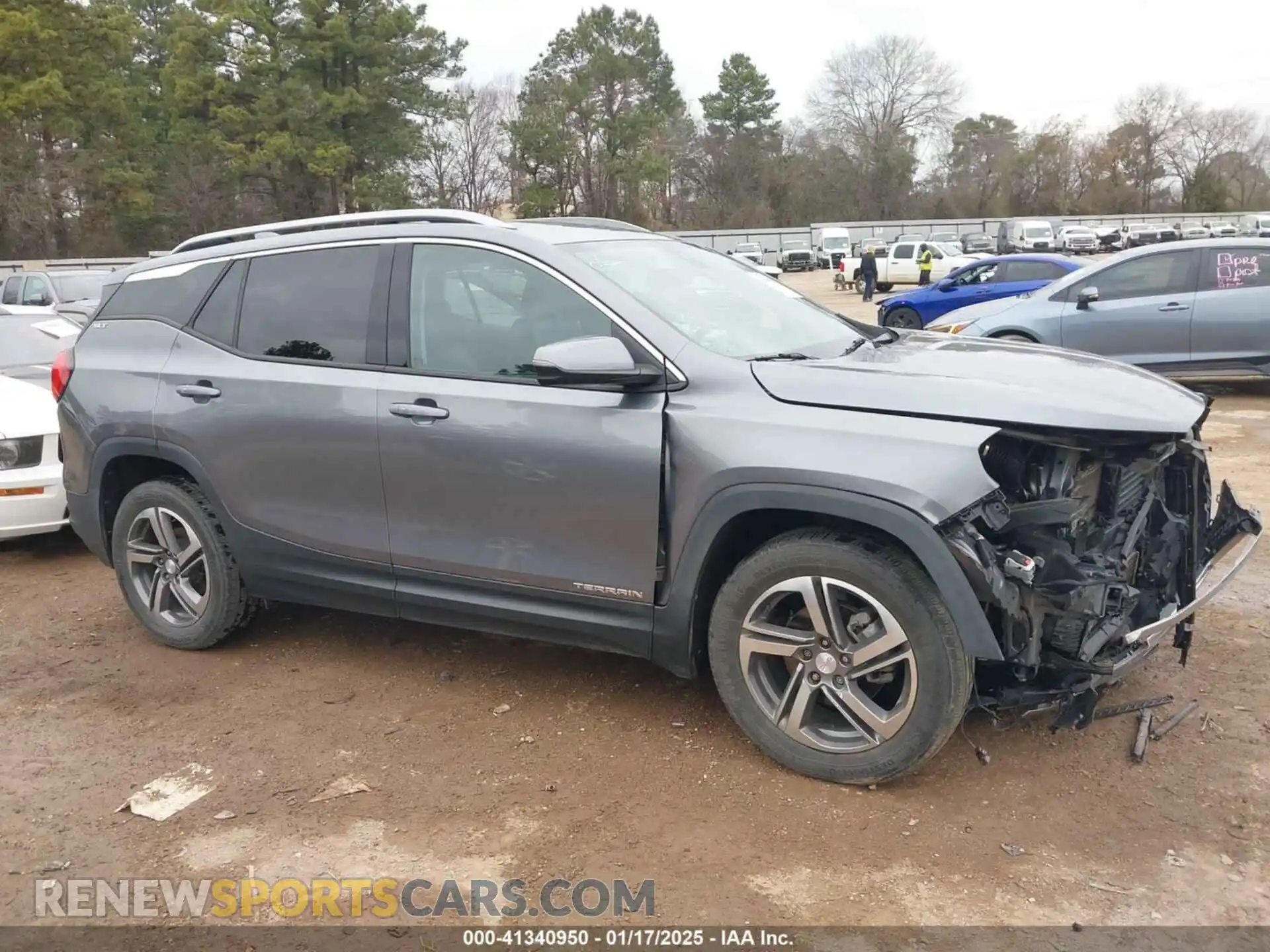 1 Photograph of a damaged car 3GKALPEV7LL252641 GMC TERRAIN 2020