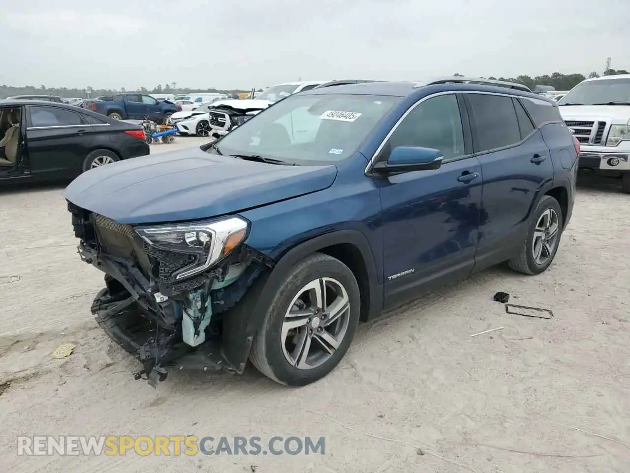 1 Photograph of a damaged car 3GKALPEV8LL340839 GMC TERRAIN 2020