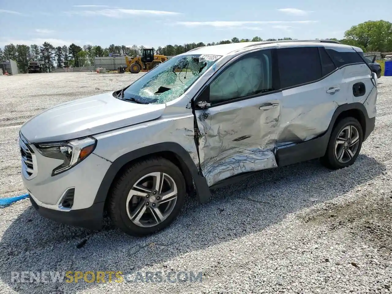 1 Photograph of a damaged car 3GKALPEV9LL101347 GMC TERRAIN 2020