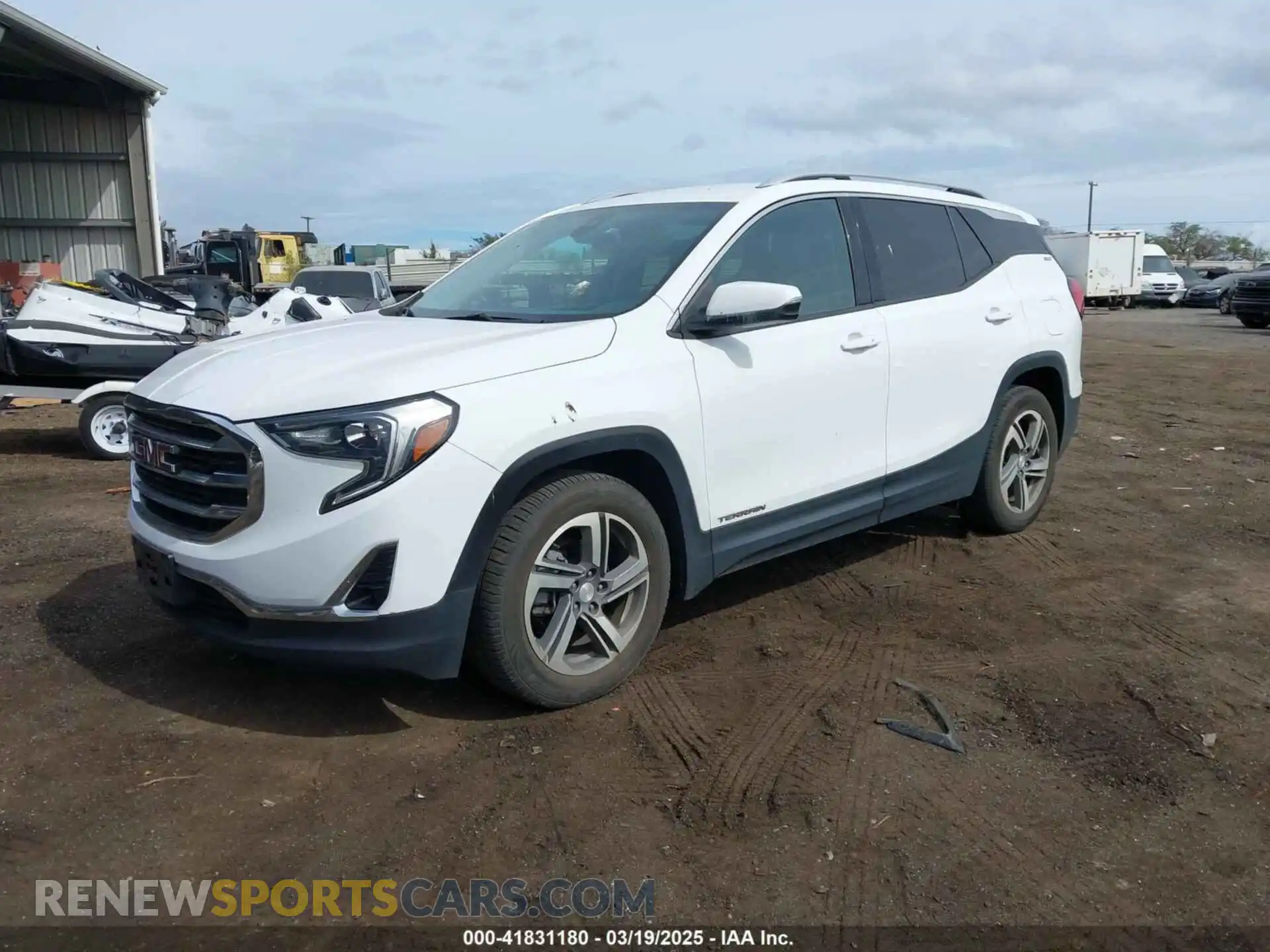 2 Photograph of a damaged car 3GKALPEV9LL132856 GMC TERRAIN 2020