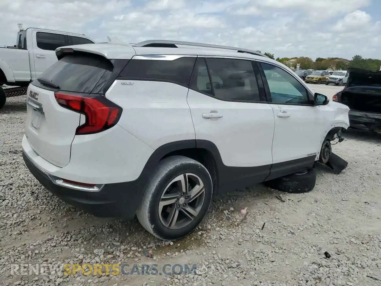 3 Photograph of a damaged car 3GKALPEVXLL167311 GMC TERRAIN 2020