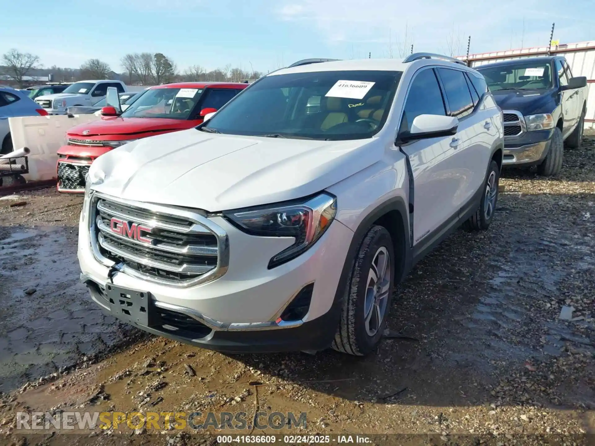 2 Photograph of a damaged car 3GKALPEVXLL196288 GMC TERRAIN 2020