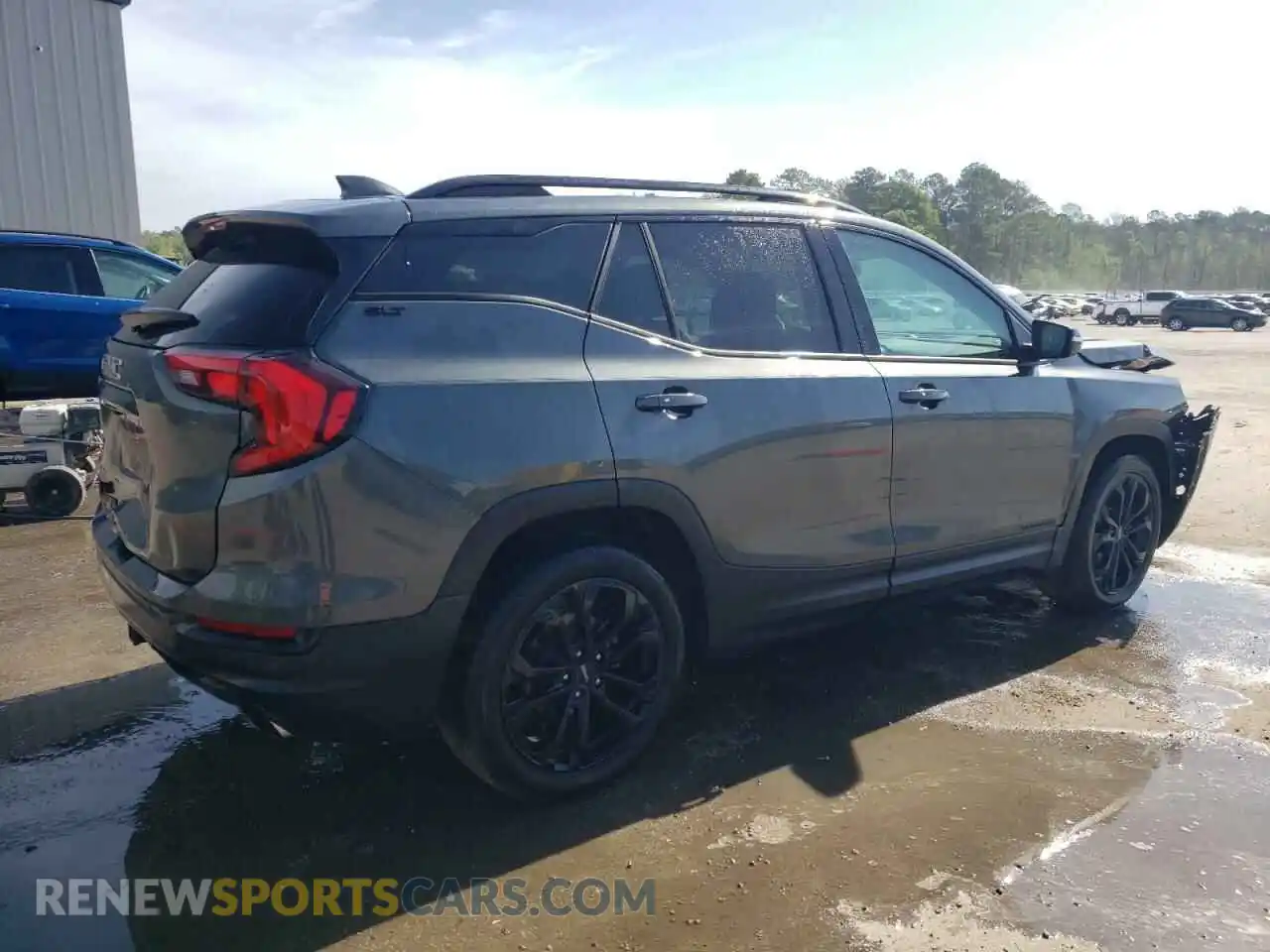 3 Photograph of a damaged car 3GKALPEX2LL133350 GMC TERRAIN 2020