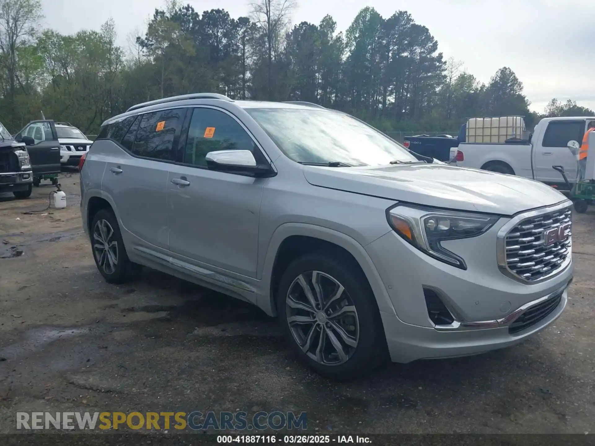 1 Фотография поврежденного автомобиля 3GKALSEX0LL135648 GMC TERRAIN 2020