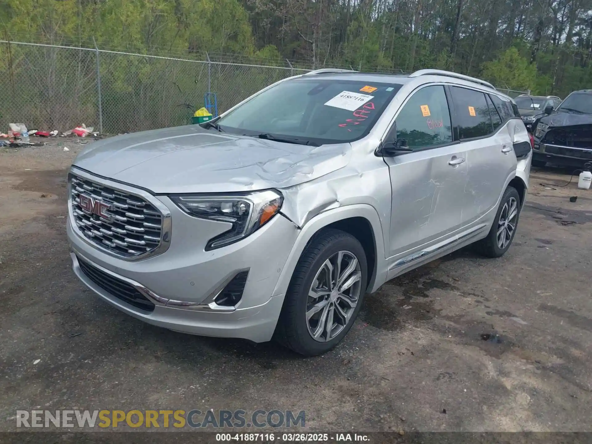 2 Фотография поврежденного автомобиля 3GKALSEX0LL135648 GMC TERRAIN 2020
