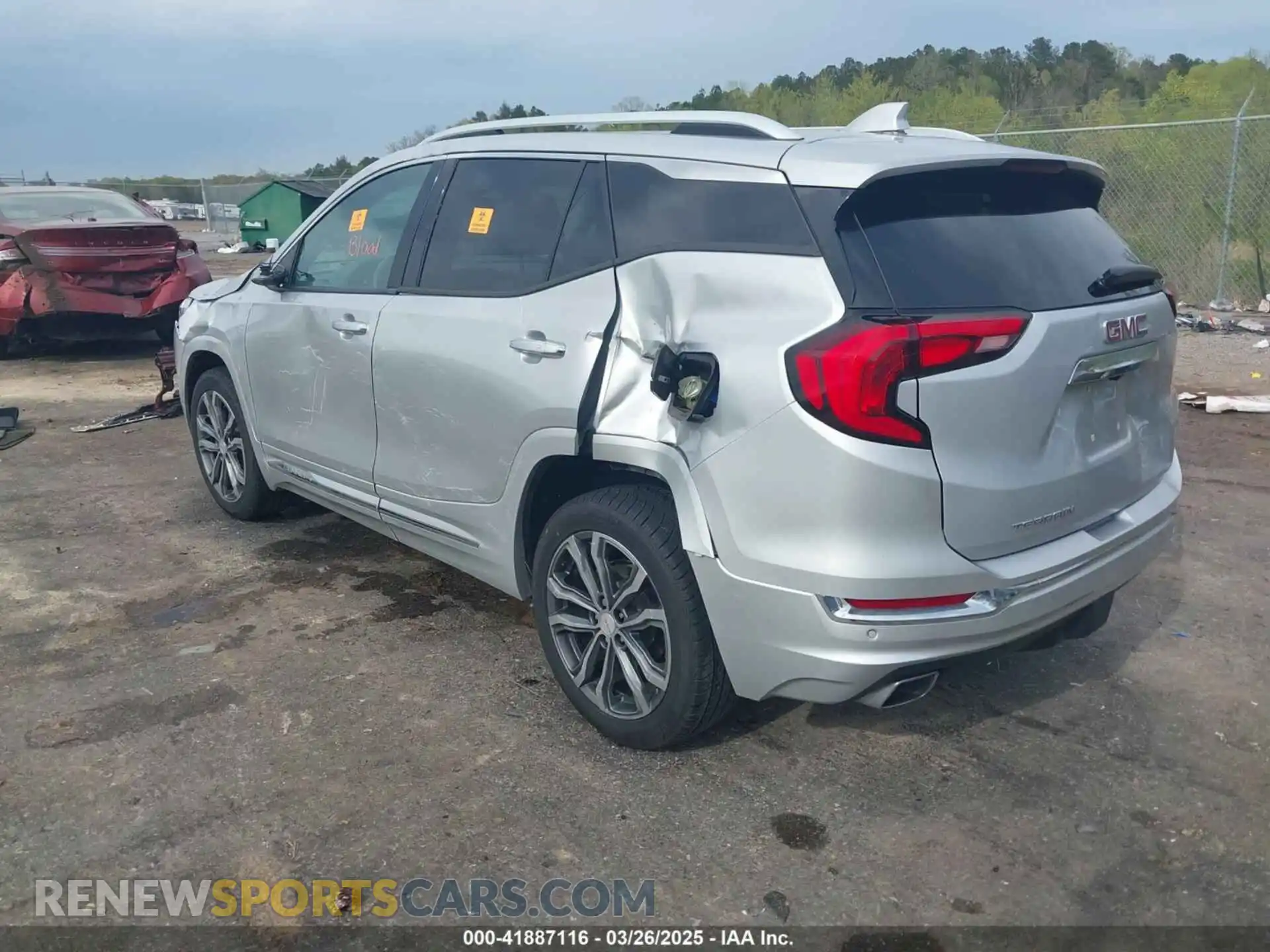 3 Фотография поврежденного автомобиля 3GKALSEX0LL135648 GMC TERRAIN 2020