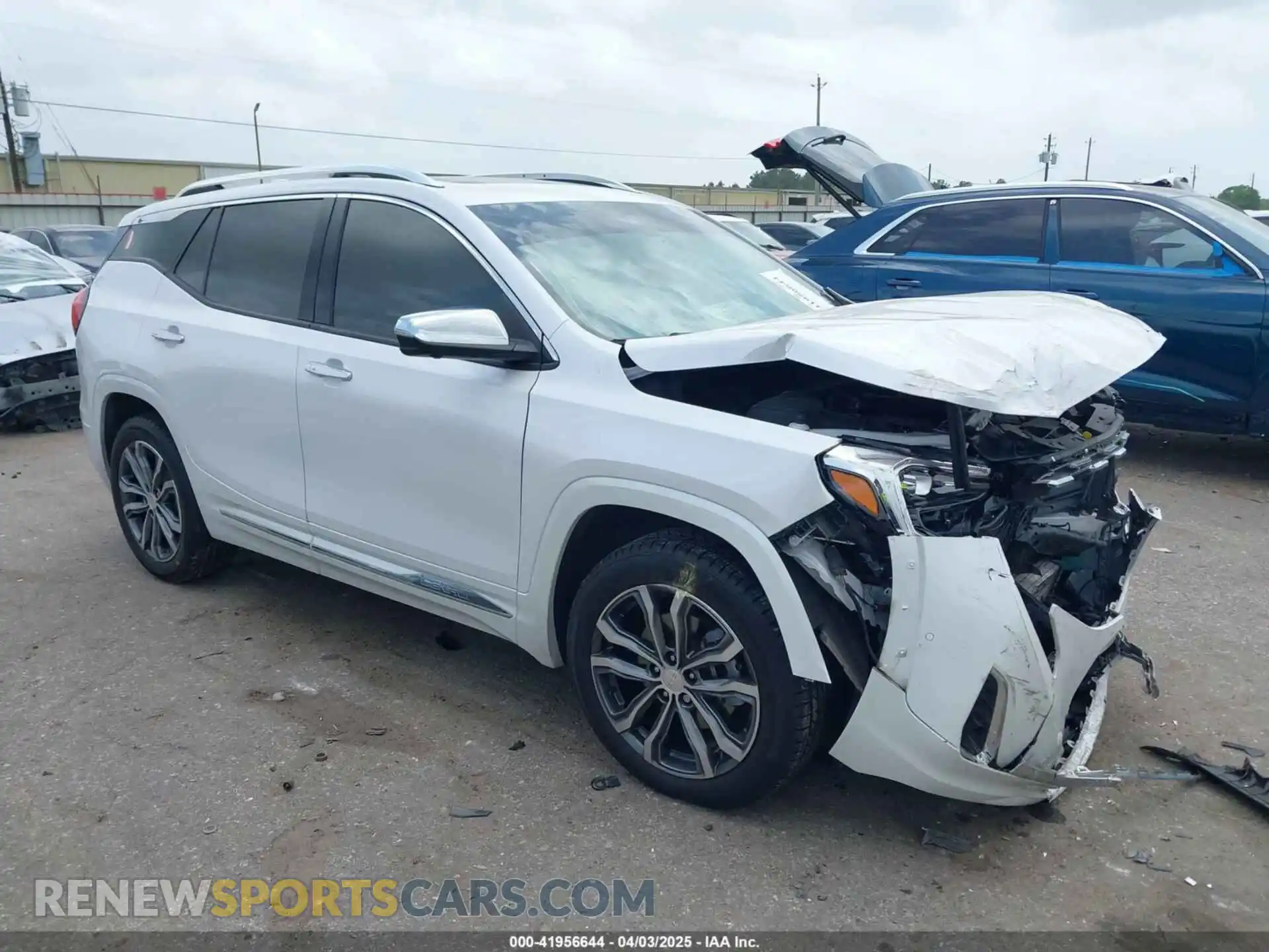 1 Photograph of a damaged car 3GKALSEX8LL295082 GMC TERRAIN 2020
