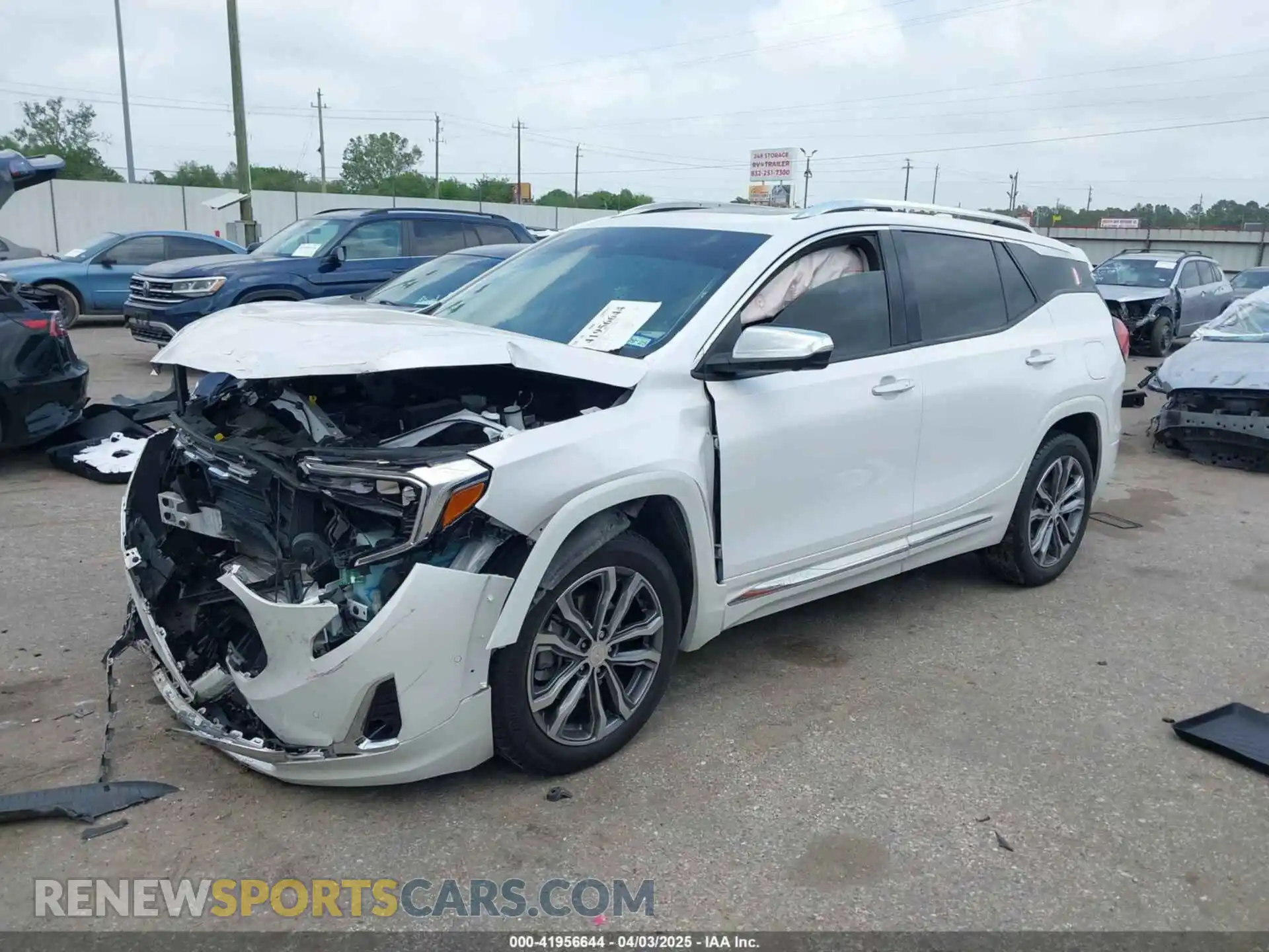 2 Photograph of a damaged car 3GKALSEX8LL295082 GMC TERRAIN 2020