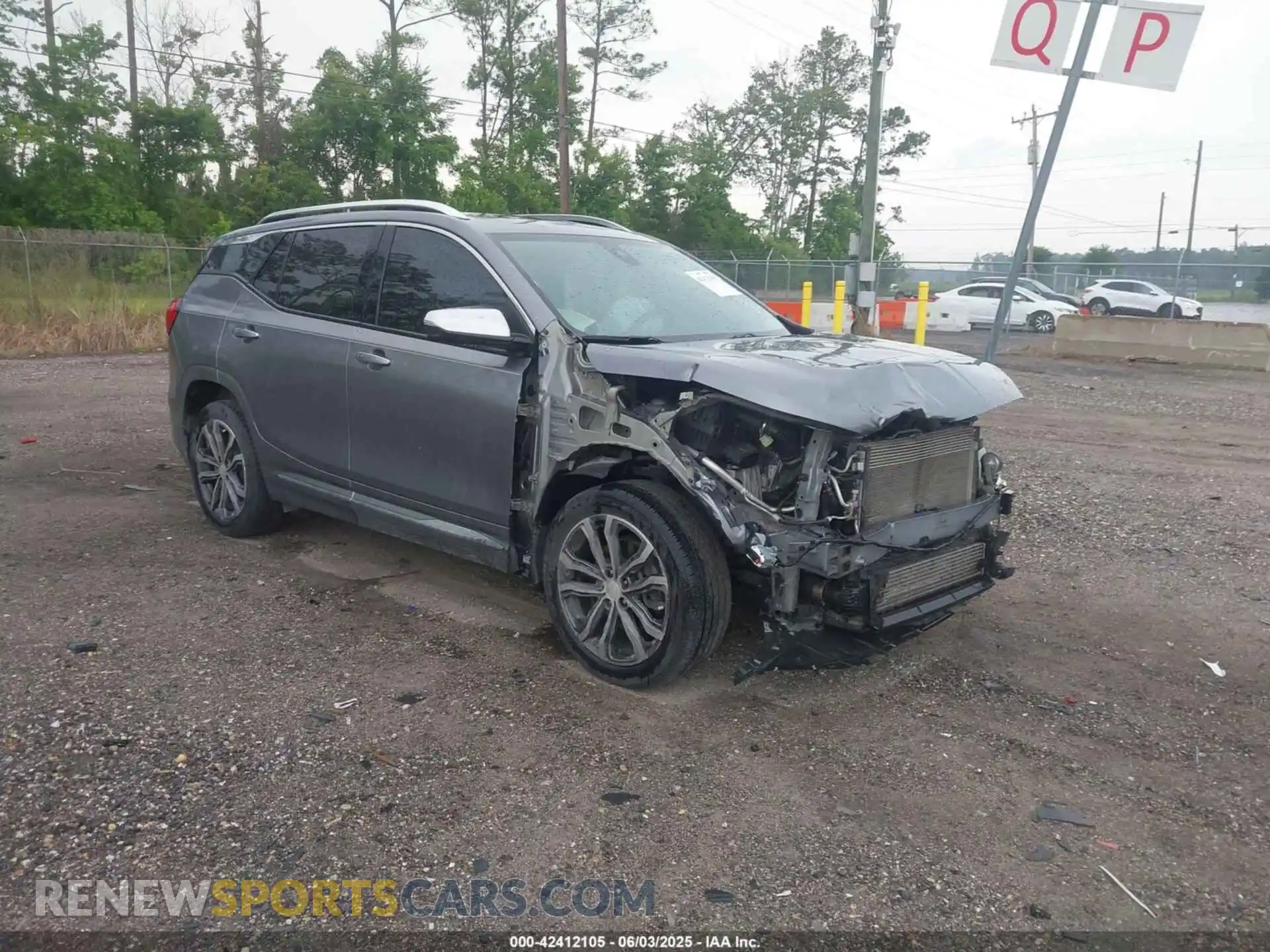 1 Photograph of a damaged car 3GKALSEX9LL239717 GMC TERRAIN 2020