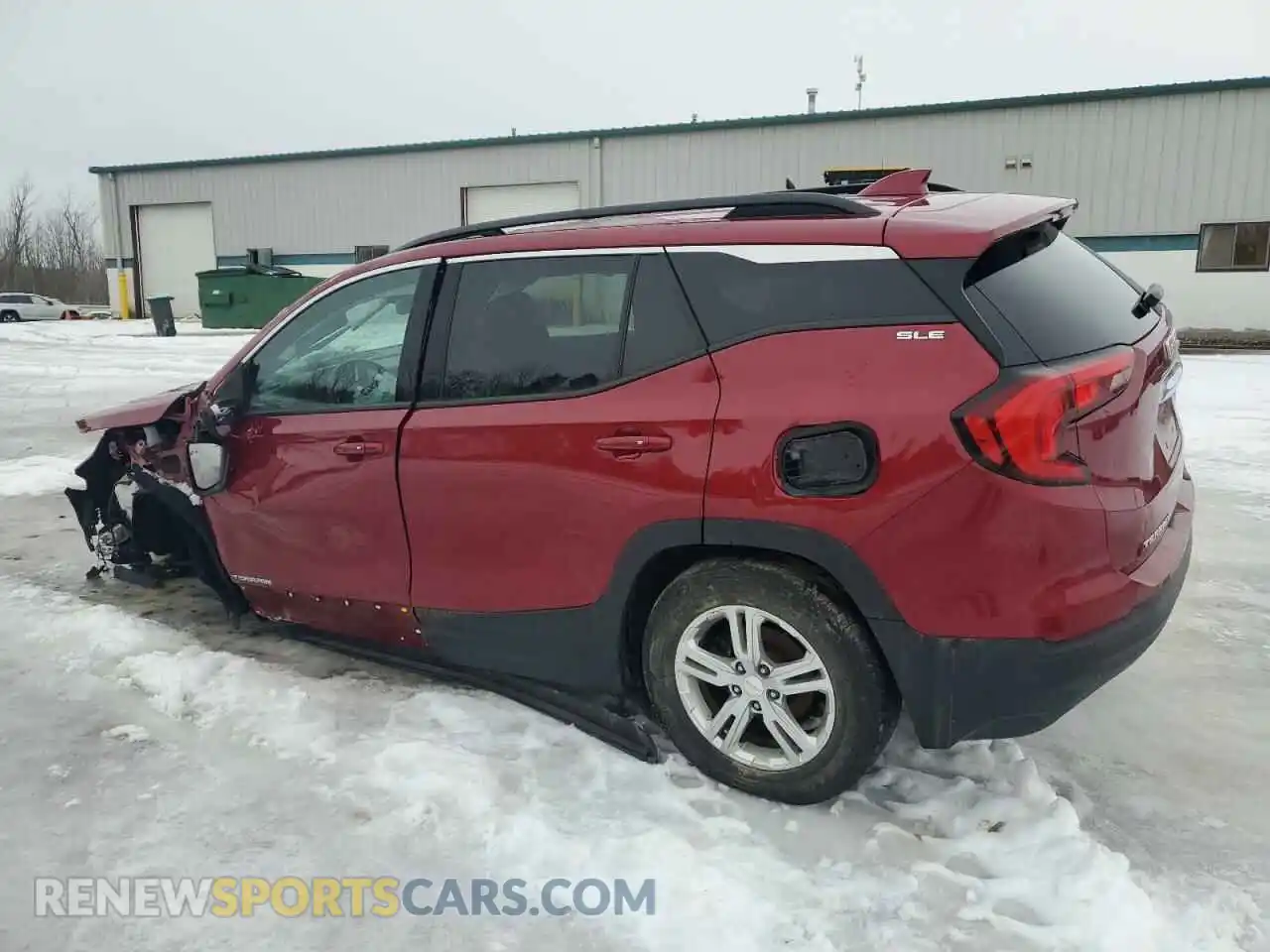 2 fotografías del automóvil dañado 3GKALTEV0LL194428 GMC TERRAIN 2020