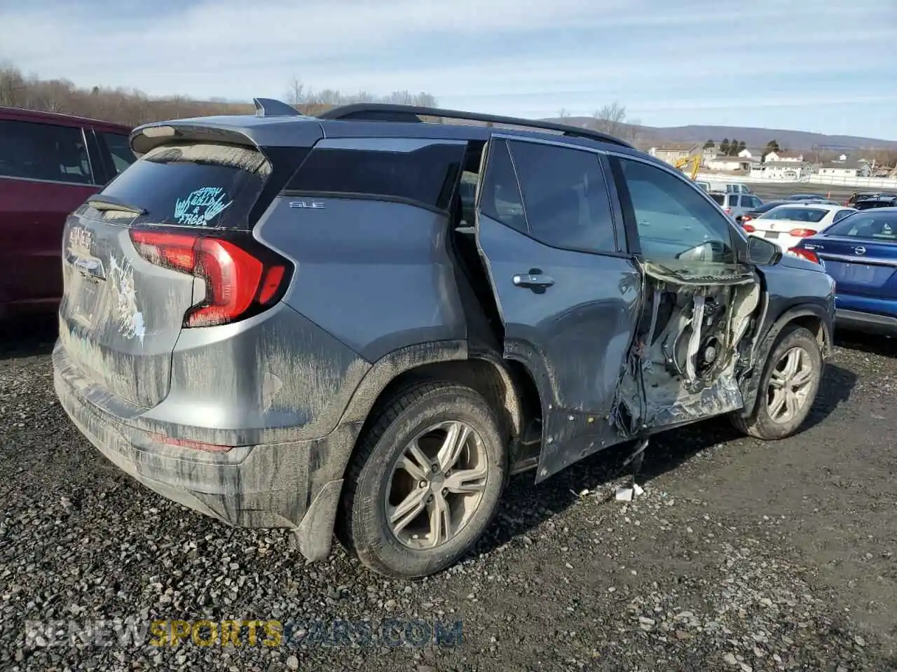3 Photograph of a damaged car 3GKALTEV1LL117552 GMC TERRAIN 2020