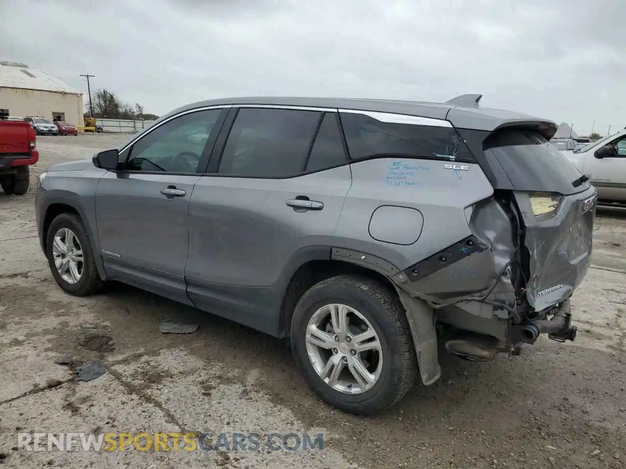2 Photograph of a damaged car 3GKALTEV2LL175878 GMC TERRAIN 2020