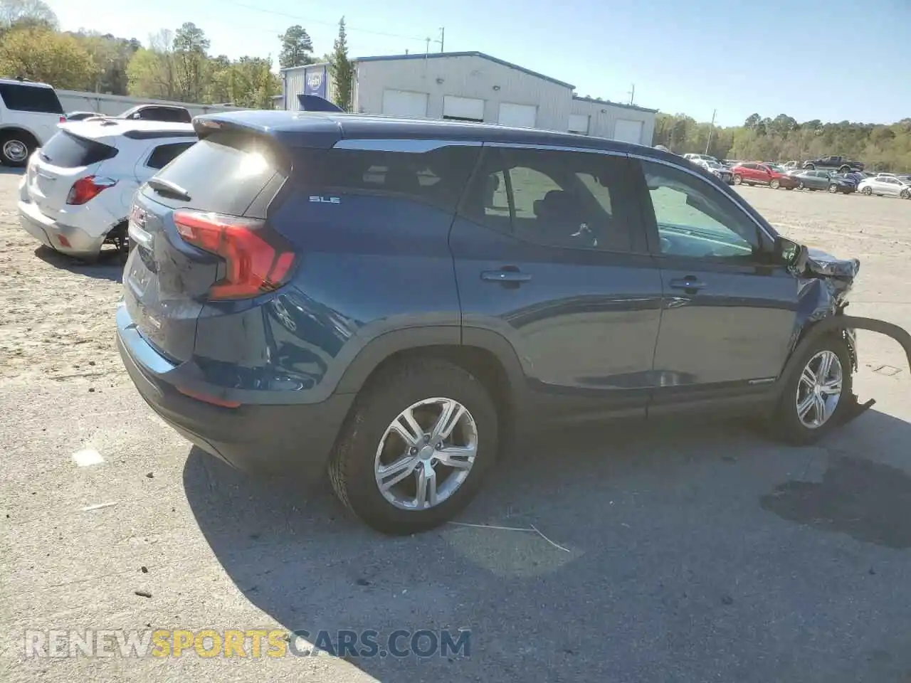 3 Photograph of a damaged car 3GKALTEV2LL196083 GMC TERRAIN 2020