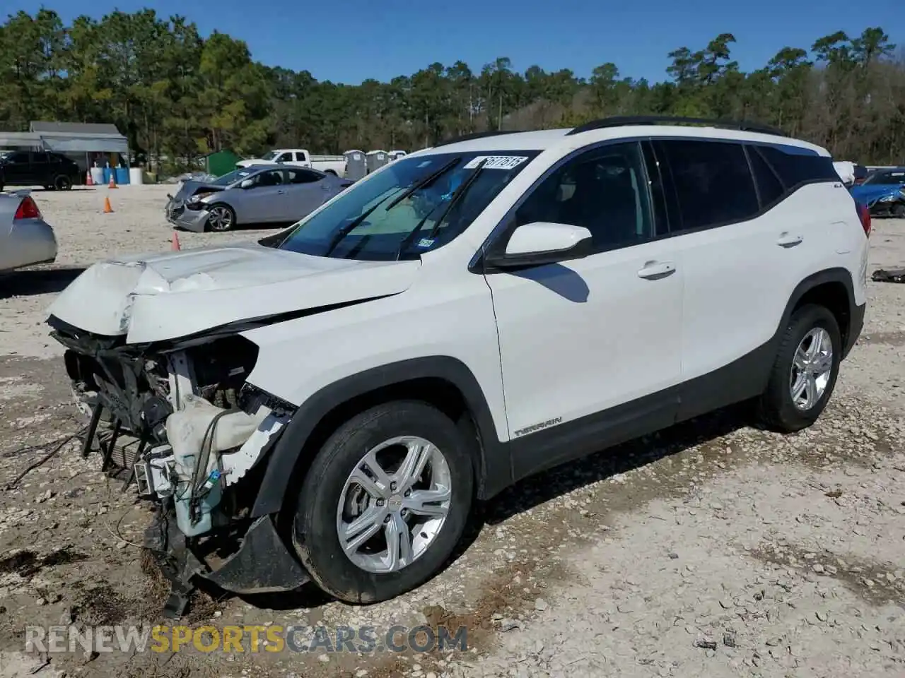 1 Photograph of a damaged car 3GKALTEV2LL301902 GMC TERRAIN 2020