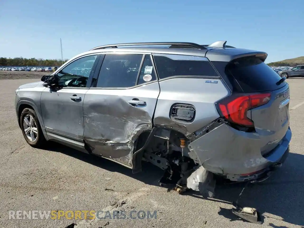 2 Photograph of a damaged car 3GKALTEV7LL178050 GMC TERRAIN 2020