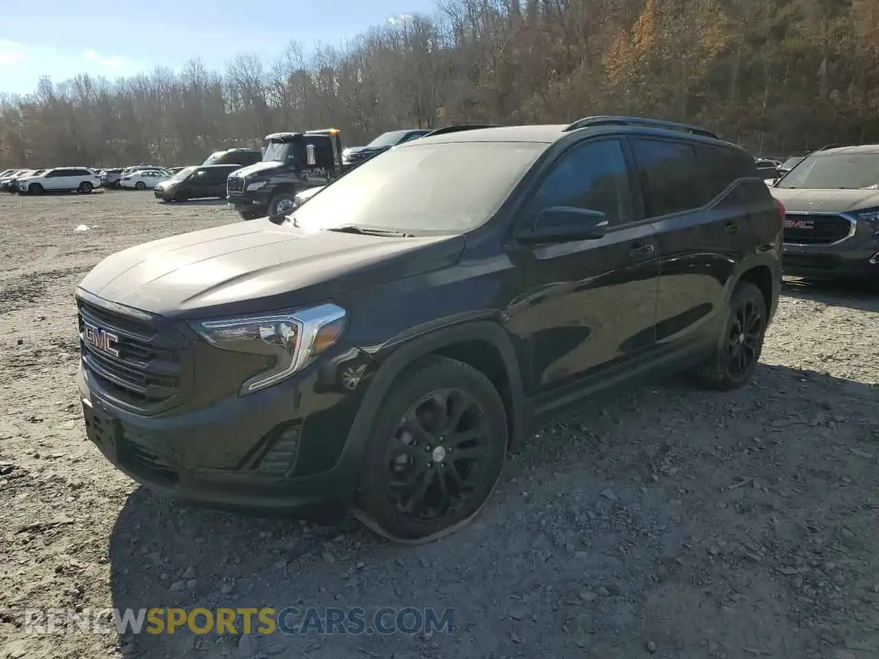 1 Photograph of a damaged car 3GKALTEV8LL114180 GMC TERRAIN 2020