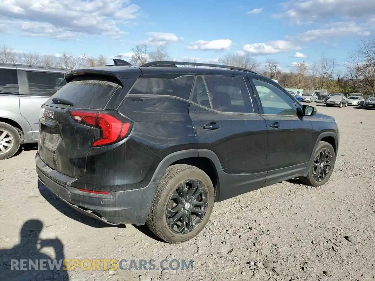 3 Photograph of a damaged car 3GKALTEV8LL114180 GMC TERRAIN 2020