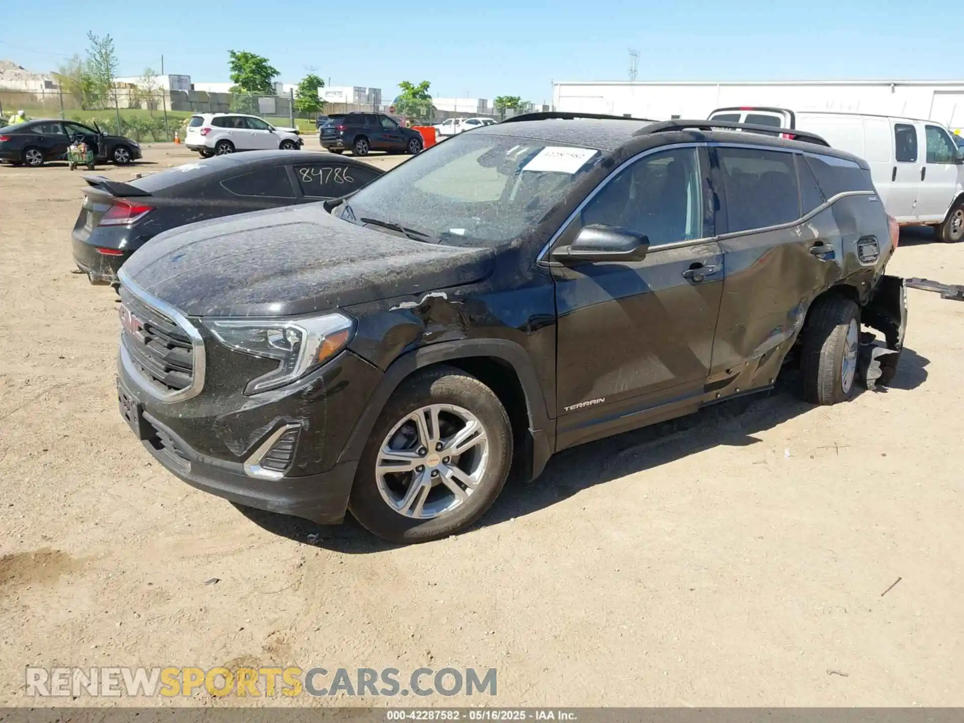2 Photograph of a damaged car 3GKALTEV8LL119587 GMC TERRAIN 2020