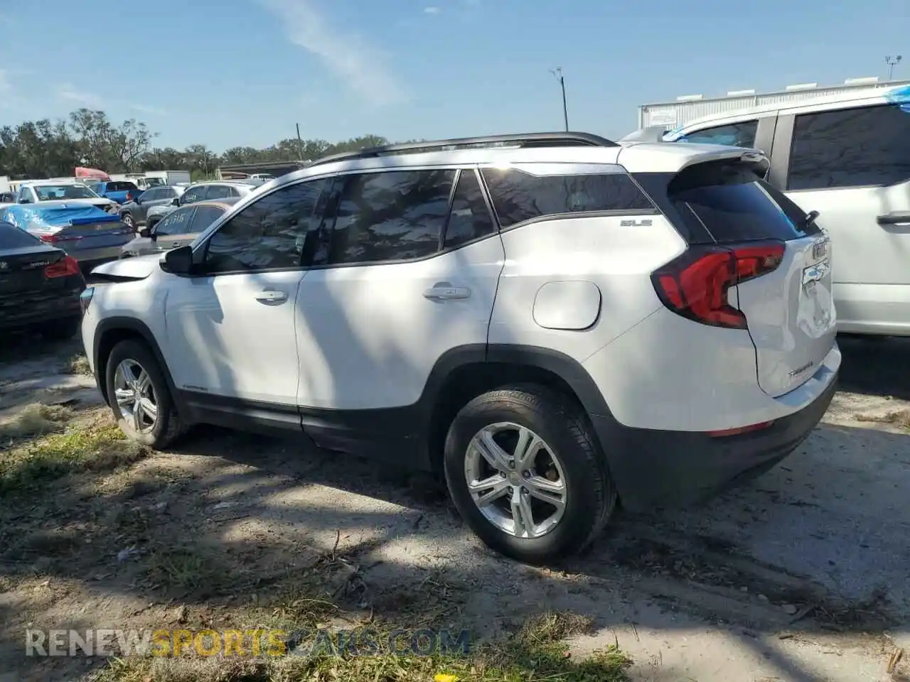 2 Photograph of a damaged car 3GKALTEV8LL134025 GMC TERRAIN 2020
