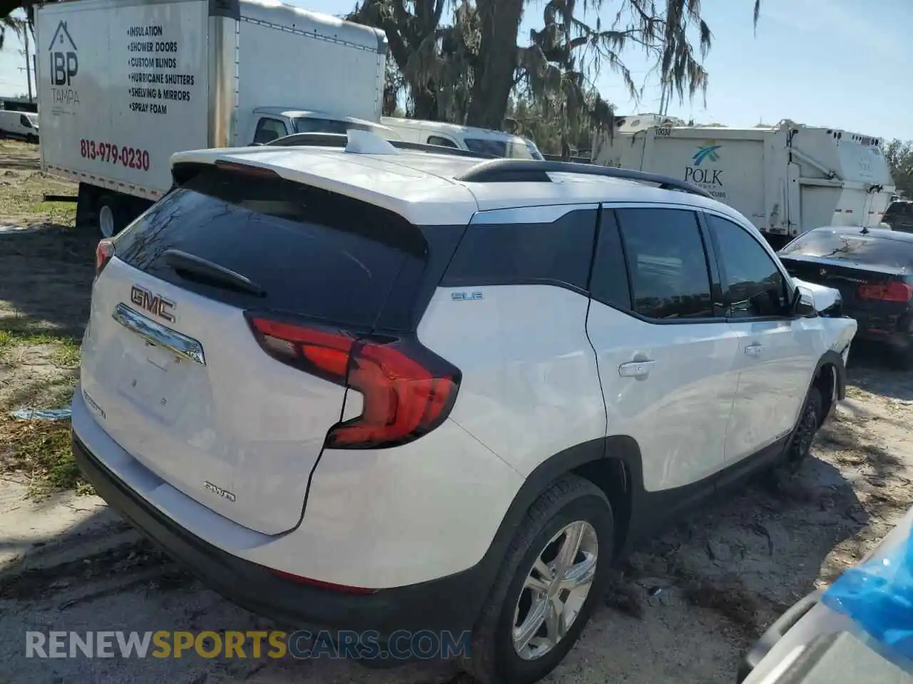 3 Photograph of a damaged car 3GKALTEV8LL134025 GMC TERRAIN 2020