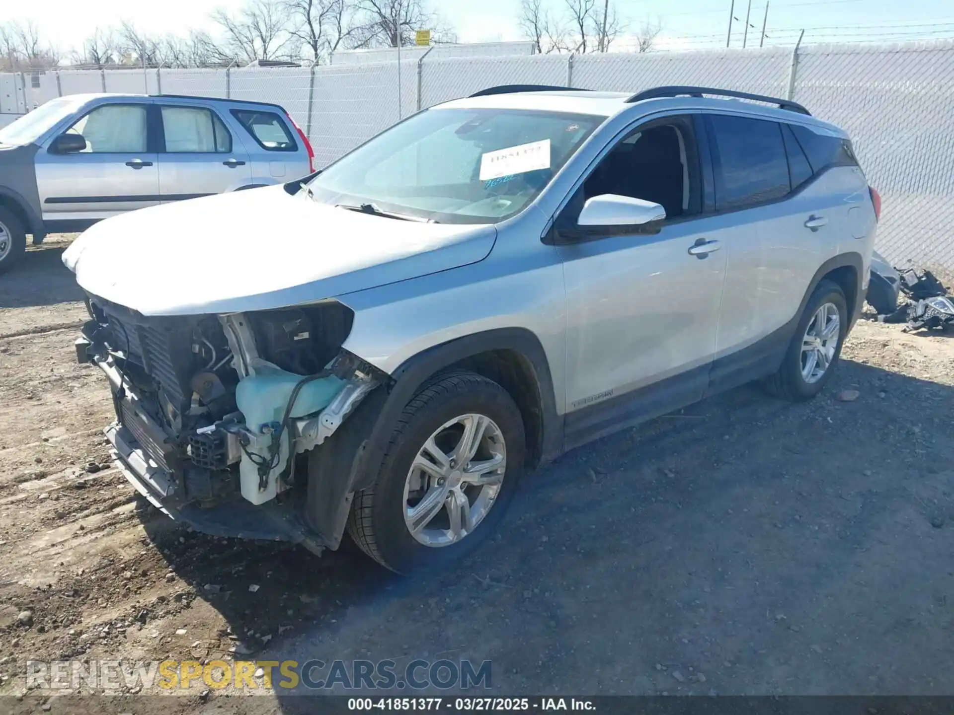 2 Фотография поврежденного автомобиля 3GKALTEV8LL165243 GMC TERRAIN 2020