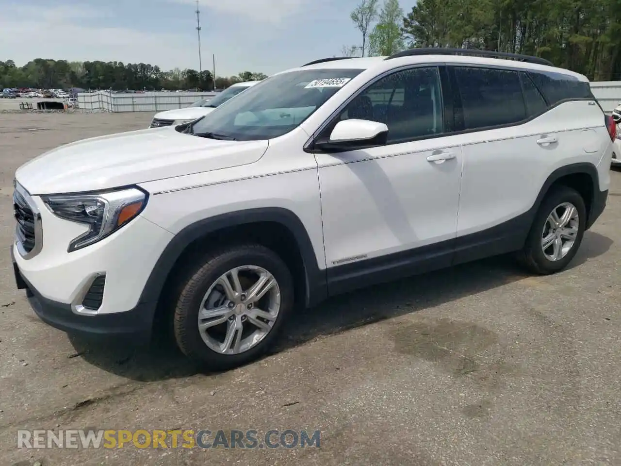 1 Photograph of a damaged car 3GKALTEV8LL284538 GMC TERRAIN 2020