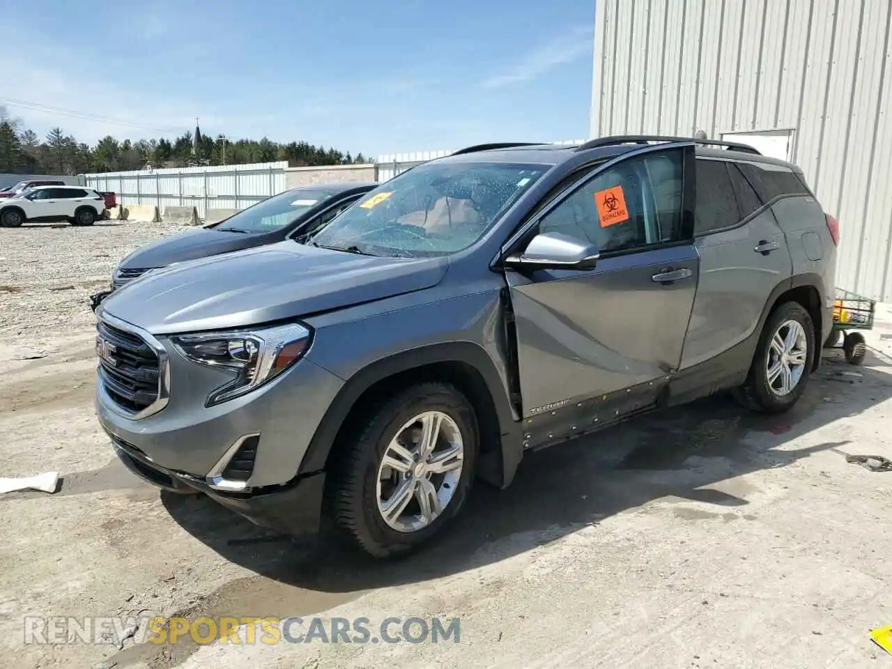 1 Photograph of a damaged car 3GKALTEV9LL205748 GMC TERRAIN 2020