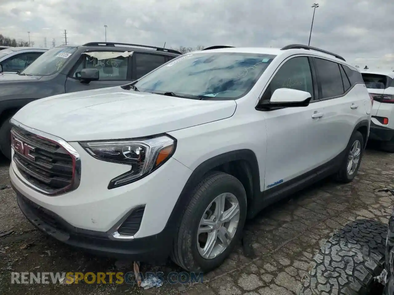 1 Photograph of a damaged car 3GKALTEVXLL346442 GMC TERRAIN 2020
