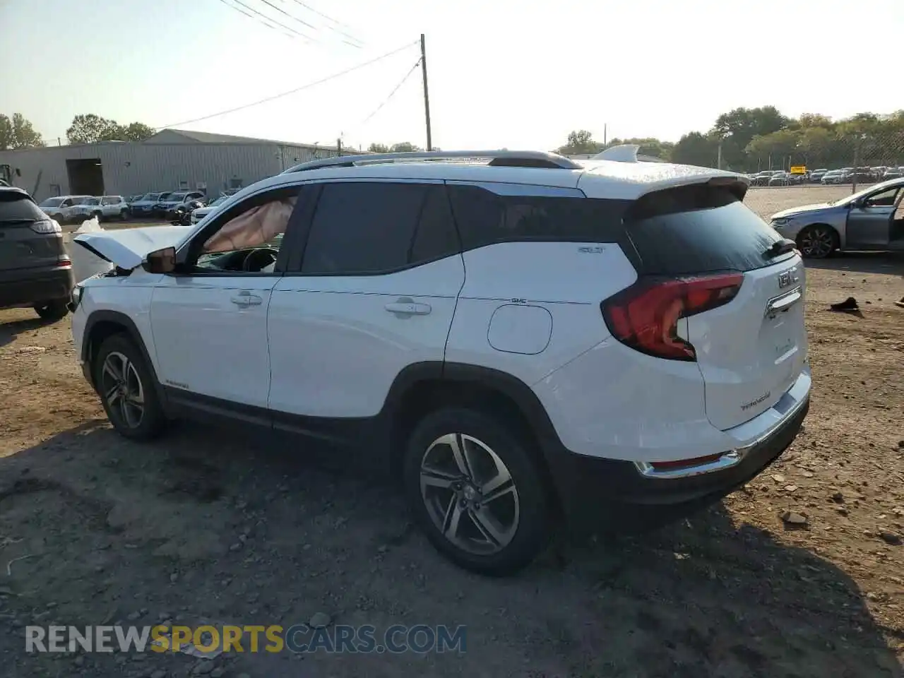 2 Photograph of a damaged car 3GKALVEV0LL200806 GMC TERRAIN 2020