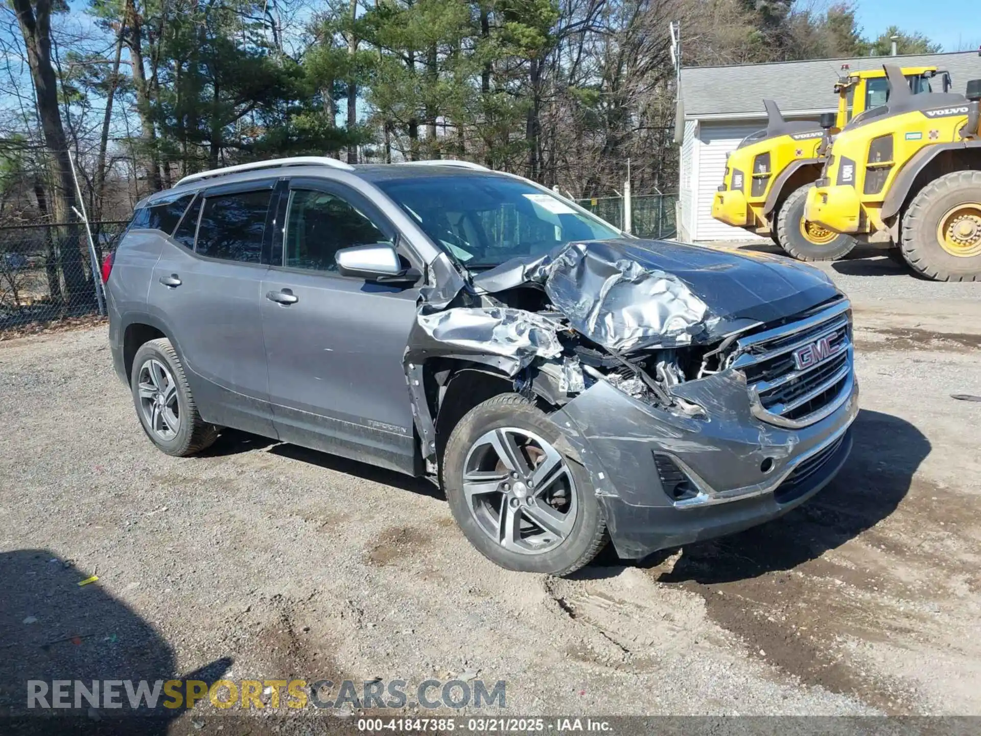 1 Photograph of a damaged car 3GKALVEV0LL256695 GMC TERRAIN 2020