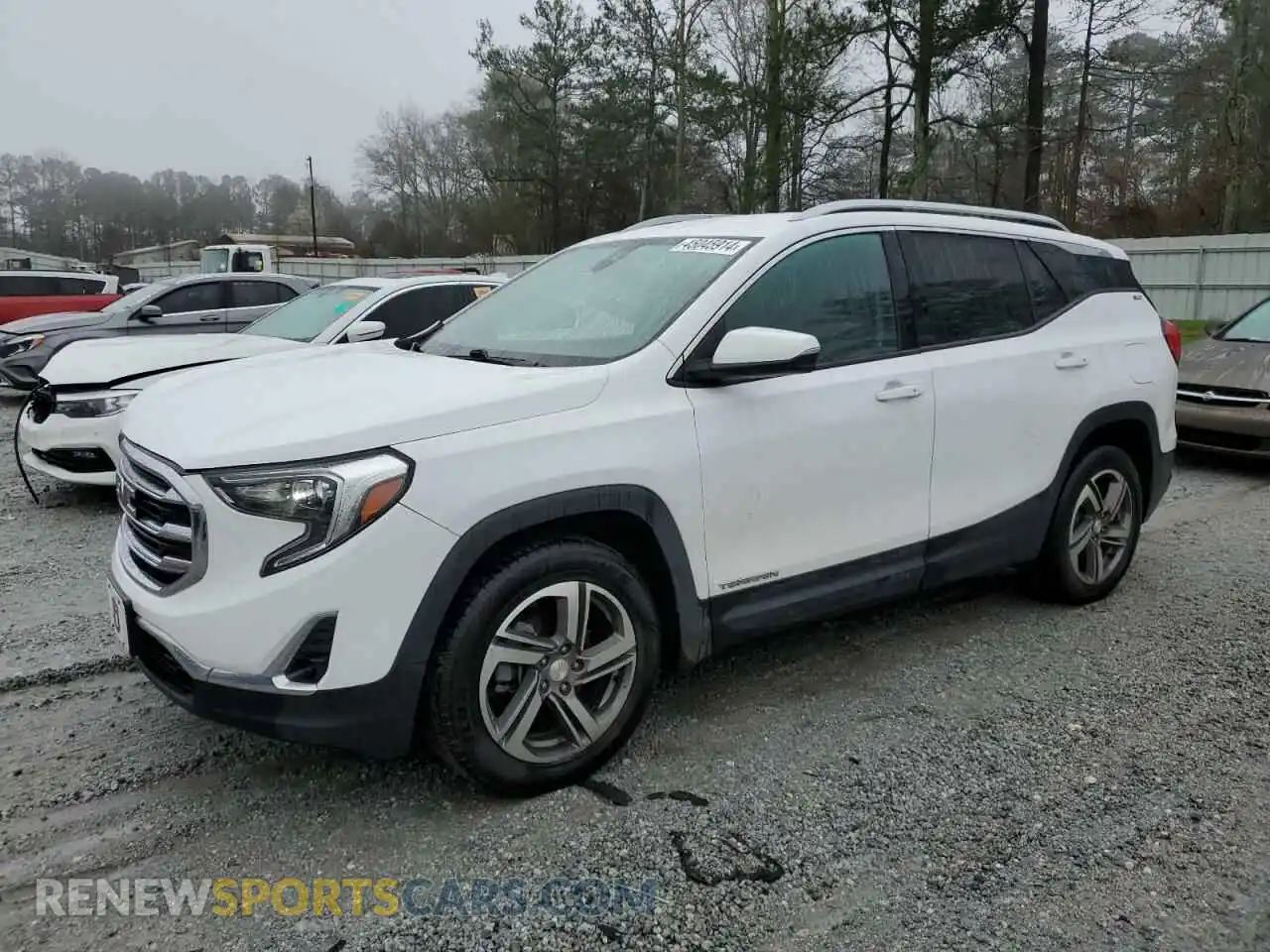 1 Photograph of a damaged car 3GKALVEV1LL121337 GMC TERRAIN 2020