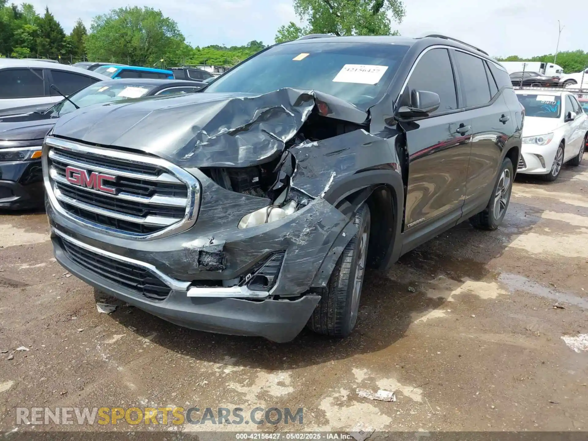 2 Photograph of a damaged car 3GKALVEV1LL204363 GMC TERRAIN 2020