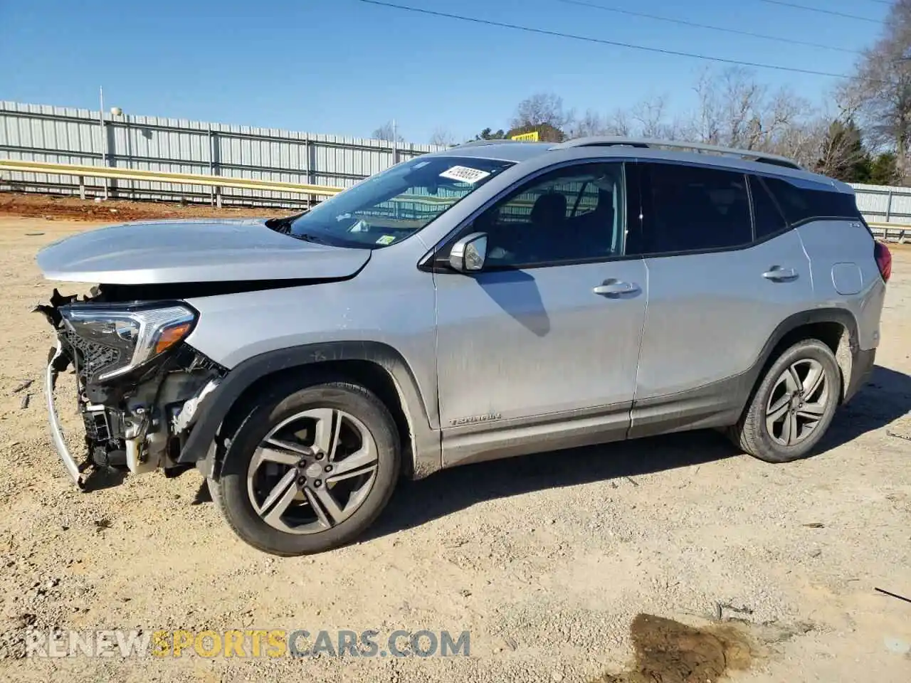 1 Photograph of a damaged car 3GKALVEV1LL247276 GMC TERRAIN 2020
