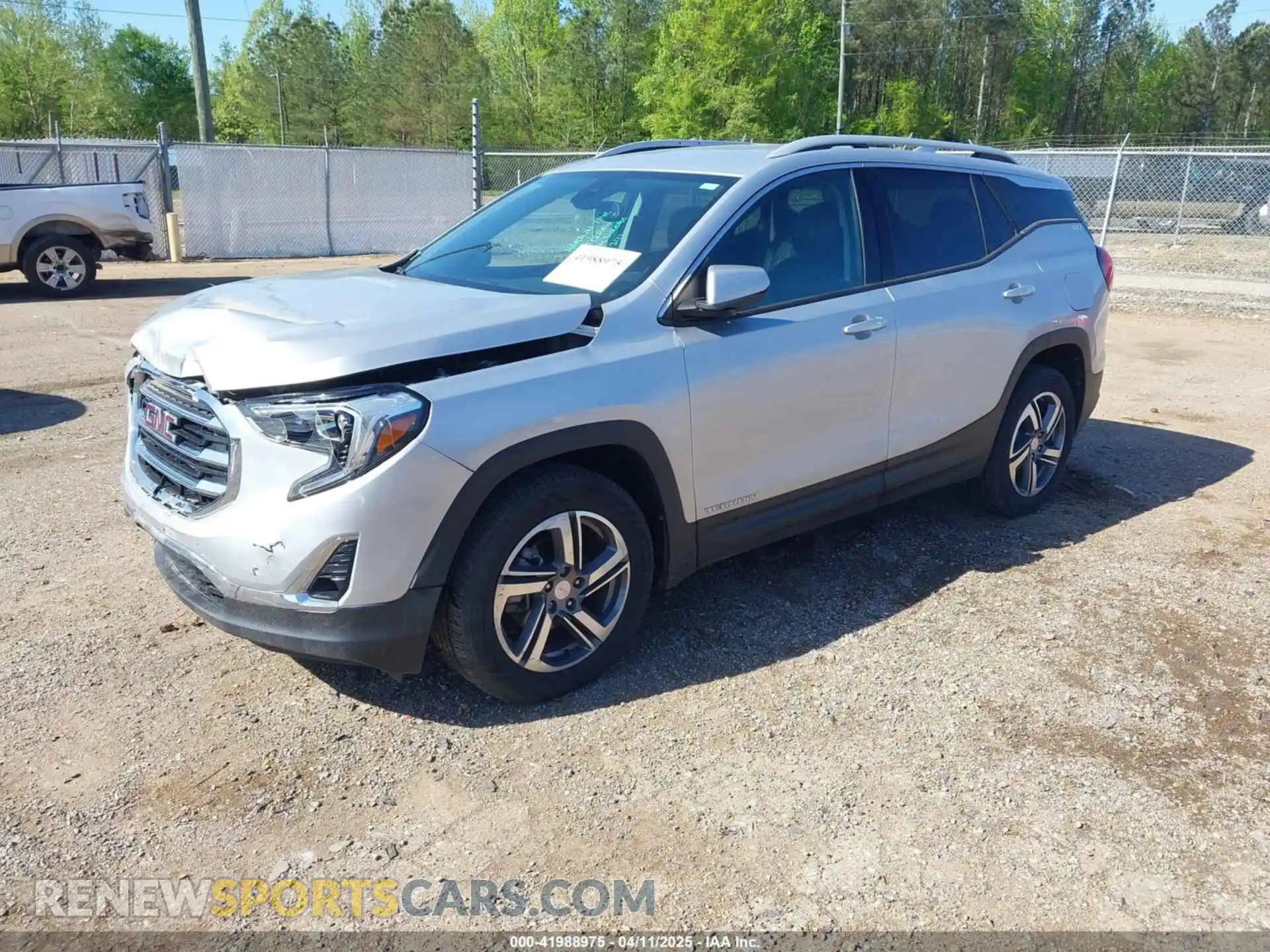 2 Photograph of a damaged car 3GKALVEV3LL267674 GMC TERRAIN 2020