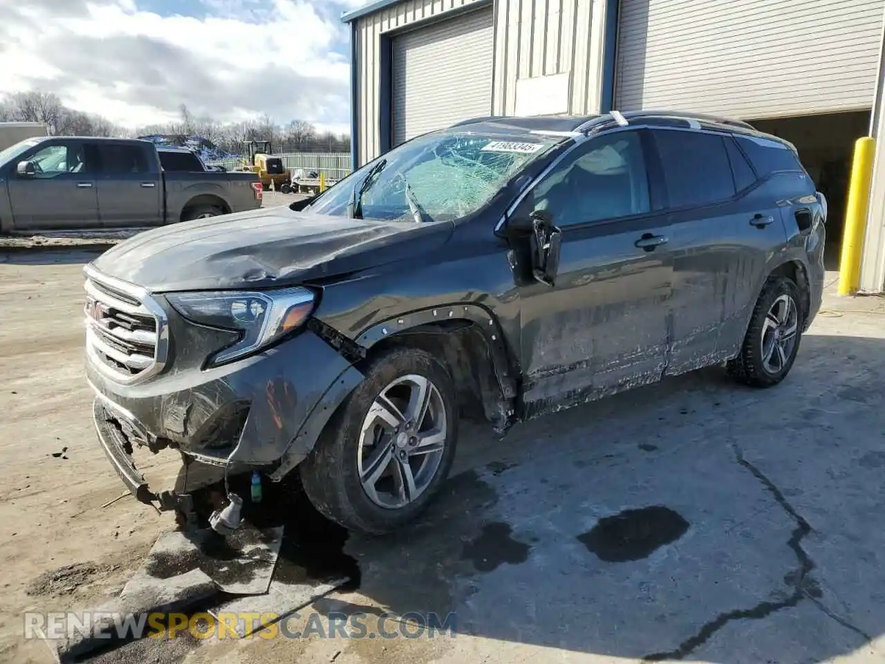 1 Photograph of a damaged car 3GKALVEV4LL105679 GMC TERRAIN 2020