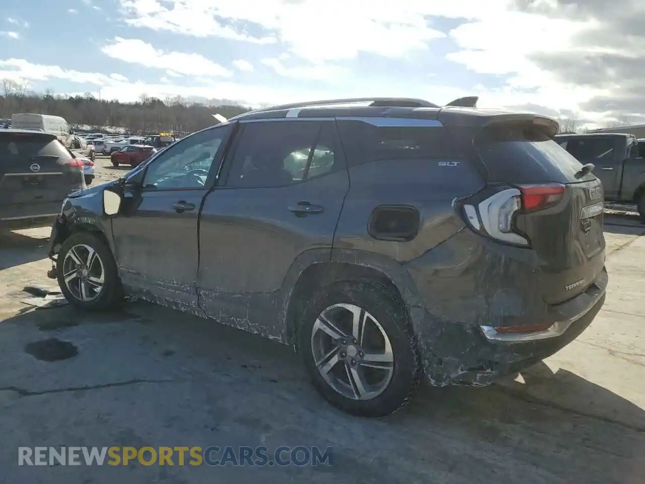 2 Photograph of a damaged car 3GKALVEV4LL105679 GMC TERRAIN 2020