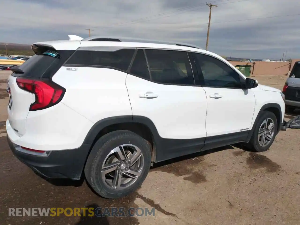 3 fotografías del automóvil dañado 3GKALVEV4LL120103 GMC TERRAIN 2020