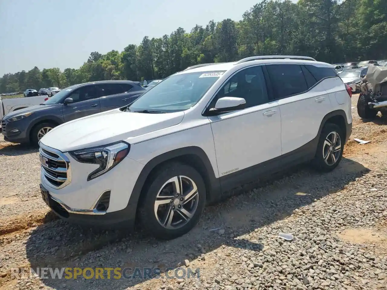 1 Photograph of a damaged car 3GKALVEV4LL122837 GMC TERRAIN 2020