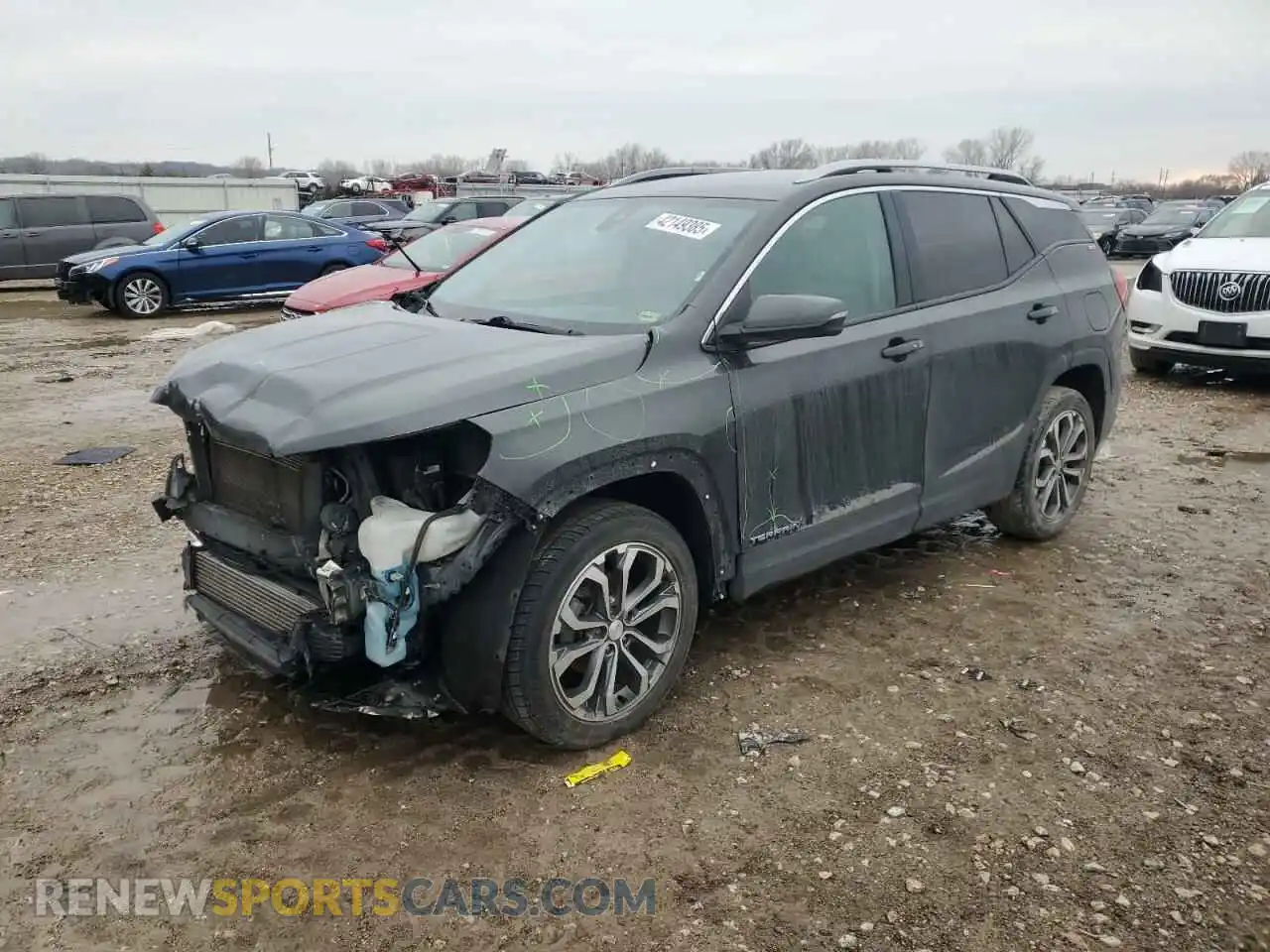 1 Photograph of a damaged car 3GKALVEV4LL248339 GMC TERRAIN 2020